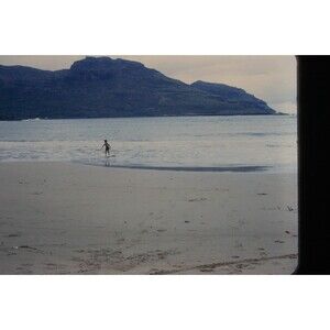 Original 1965 35mm Slide, "Our Son Going For A Swim", Hawaii